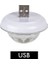 Dj Işığı LED Rgb USB Dj Lamba Çubuğu Gece Lambası Sahne Aydınlatma Atmosfer Dekoratif Işık Mikro Disko Topu Ses Parti Projeksiyon Işıkları (Yurt Dışından) 1