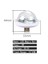 Dj Işığı LED Rgb USB Dj Lamba Çubuğu Gece Lambası Sahne Aydınlatma Atmosfer Dekoratif Işık Mikro Disko Topu Ses Parti Projeksiyon Işıkları (Yurt Dışından) 4