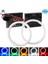 70 mm Tarzı Beyaz 1 Pair Cob Angel Eyes Kapaklı Halo Yüzükler Pamuk Işıkları LED Araba Motosiklet Farları Sis Lambaları (Yurt Dışından) 1