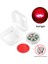 Pil Olmadan Kırmızı Ar Mini LED Dokunmatik Anahtar Işığı Otomatik Kablosuz Ortam Lambası Taşınabilir Gece Okuma Işığı Araba Çatı Ampul Araba Iç Işık (Yurt Dışından) 2