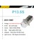 3V Ac Tarzı Sıcak Beyaz 4300K .5s LED Ampul 3V 4.5V 6V 12V 18V Ac Maglite Yedek Lamba Torch Acil Durum El Feneri Çalışma Işığı Warmwhite M (Yurt Dışından) 2