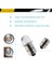 3V Ac Tarzı Sıcak Beyaz 4300K .5s LED Ampul 3V 4.5V 6V 12V 18V Ac Maglite Yedek Lamba Torch Acil Durum El Feneri Çalışma Işığı Warmwhite M (Yurt Dışından) 5