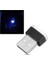 Mor 1 Adet Mini USB 7 Renk Opsiyonel LED Araba Iç Mücevher Neon Işıkları Dekoratif Atmosfer Lambası (7 Çeşit Açık Renk) (Yurt Dışından) 3