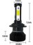 H3 Stili 6500K 2 Taraf Muxall H7 H4 H11 H LED Araba Far 80W Lm 4side Ar Ampul 6000K LED Sis Farları Far Ampul (Yurt Dışından) 3