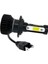 H3 Stili 6500K 2 Taraf Muxall H7 H4 H11 H LED Araba Far 80W Lm 4side Ar Ampul 6000K LED Sis Farları Far Ampul (Yurt Dışından) 4