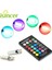1 Uzaktan 4 Ampul 2 Adet Evrensel Araba Rgb LED 12 V T10 LED Rgb Smd Uzaktan Kumanda Okuma Kama Işık Lisans Ampuller Sinyal Lambası (Yurt Dışından) 3
