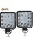 1 Adet Mini 48W Spot Stili Okeen Mini LED 48W LED Çalışma Işık Çubuğu Kare Spot Işın 24V 12V Off Road LED Işık Çubuğu Kamyon 4x4 4WD Araba Suv Atv IP67 (Yurt Dışından) 2