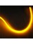 Sarı 30CM Drl Akan LED Şerit Araba Koşu Lambası Angel Eyes LED Tüp Şerit Gündüz Farları Esnek LED (Yurt Dışından) 1