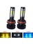 H7 Stili 6500K Siyah 4 Taraf Muxall W Lm 4 Taraflı Araba Far Ampulleri Kiti H4 LED H7 H11 H Hb Hb Oto Ampul 6500K Sis Farı (Yurt Dışından) 2
