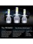 H8 Stili 3000K Muxall LED Araba Far Ampülleri H4 Lamba H8 H9 H11 LED Lamba Hk 8000K IP68 Otomatik Far Araba Işığı (Yurt Dışından) 5