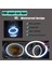 130MM Sarı Stil Ysy Cob Angel Eyes Adet (1 Çift) Oto Halo Yüzükler Cob Angel Eye Araba Far Motosiklet Beyaz Sarı 12 V LED (Yurt Dışından) 5