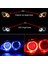 10W Mavi 2x Hatasız 10W LED Angel Eyes Marker Işıkları Ampuller Whitebluered Bmw E39 E53 E60 E61 E63 E64 E65 E66 E (Yurt Dışından) 5