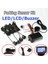 Kırmızı Stil Zil Sınovcle Araba Park Sensörü Kiti Buzzer LED LCD Ekran Ters Yedekleme Radar Monitör Sistemi 12V 8 Renk (Yurt Dışından) 4