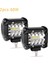 60W 2pcs Style Car LED Light Bar Offroad 4x4 Spotlights Fog Lamp 12V 24V Diode Headlight Truck Farm Tractor Boat Suv Atv Light Barwork Light (Yurt Dışından) 1