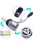H3 Stili C6 Yükseltilmiş Gümüş H1 H3 LED Far Ampülleri H7 Araba Işıkları H H11 Hb Hb Hk 72W 12V 8000LM Otomatik Farlar (Yurt Dışından) 5