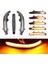 Dinamik Füme Skoda Octavia Mk2 A5 Superb B6 3t Için Dinamik Flaşör LED Dönüş Sinyali Ayna Işığı (Yurt Dışından) 5