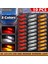 6x Turuncu Uyarı Işığı 3 LED Işık Oval Gümrükleme Römork Kamyon Turuncu Beyaz Kırmızı LED Yan Işaret Lambası 12V 24V Kamyon Kamyon (Yurt Dışından) 2