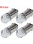 BA9S 12V Dc Stili Beyaz 4 Adet BA9S T4W BAX9S H6W BAY9S H21W LED Ampul 6V 12V Araba Iç Kubbe Gövde Işık Oto Motosiklet Yan Parker Lambası Warmwhite (Yurt Dışından) 5
