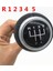 Gümüş R12345 12MM Vites Topuzu Kolu Sopa Audi A3 A4 B6 B7 B8 Ak A5 8t Q5 8r S Hattı Ibiza 6j Seat Leon Golf Mk4 Passat (Yurt Dışından) 1