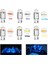 2 Parça Tarzı Yeşil T10 W5W V LED Ampul Beyaz Sarı Kırmızı Buz Mavisi Yeşil Pembe Oto Lambası Araba Iç Kubbe Yan Park Lambası Için DC12V (Yurt Dışından) 5