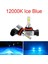 H9 Stili 12000K Buz Mavisi Oto LED Buz Ampul Için LED Mini Araba Far Araba LED Işık H4 H8 H Hb3 Bh4 H1 Otomobil Diyot Lambaları H4 LED Ampul H7 (Yurt Dışından) 1