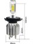 H9 Stili 12000K Buz Mavisi Oto LED Buz Ampul Için LED Mini Araba Far Araba LED Işık H4 H8 H Hb3 Bh4 H1 Otomobil Diyot Lambaları H4 LED Ampul H7 (Yurt Dışından) 3