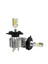 H9 Stili 12000K Buz Mavisi Oto LED Buz Ampul Için LED Mini Araba Far Araba LED Işık H4 H8 H Hb3 Bh4 H1 Otomobil Diyot Lambaları H4 LED Ampul H7 (Yurt Dışından) 4