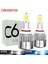 H13 Stili 8000K Crossfox Oto Ampuller Lamba LED H7 H4 H11 H1 H3 H Hb3 Hb4 H LED 6000K 8000K Araba Farları Işık (Yurt Dışından) 5