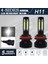 H8 Stili 8000K Üst Parlak Mini LED H9 Hb Hb H11 H7 H8 4sides HEADLLAMP100W Lm 6000K 12V 8000K Araba Far Ampülleri (Yurt Dışından) 2