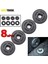 Oe Bej Oval Tarzı Araba Halı Paspas Klipleri Zemin Tutucu Tespit Kelepçesi Vw Golf 4 Polo 9n Passat cc B7 Audi A3 A4 A5 A6 Skoda Octavia Superb Için (Yurt Dışından) 3