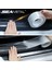 Karbon FIBER10CMX10M Stili Araba Çıkartmaları Kapı Kenar Koruyucu Evrensel Araba Kapı Eşiği Sticker Anti Scratch Şeffaf Film Koruma Tarzı Oto Aksesuarları (Yurt Dışından) 5
