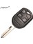 HU101 4btn Gövde Stili Jingyuqin Btn Uzaktan Araba Anahtarı Kabuk Fob Kılıf Ford Edge Explorer Ranger Expedition Mustang Escape Toros Mazda Haraç (Yurt Dışından) 4