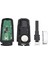 Uzaktan Anahtar Durum Stili Keyyou 3cba 3bt Anahtarsız Kesilmemiş Akıllı Uzaktan Anahtar Fob 433MHZ Kımlığı Volkswagen Vw Passat B6 3c B7 Magotaar Anahtar (Yurt Dışından) 5