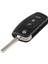 HU101 Bıçak Stili Keyyou 3 Düğme Modifiye Çevirme Katlanır Uzaktan Araba Anahtarı Kabuk Kılıf Ford Focu Mondeo Fiesta C Max S Max Galaxy Mondeo Anahtar (Yurt Dışından) 1