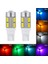 10 LED Tarzı Kristal Mavi T10 W5W Beyaz Kırmızı Mavi Yeşil Oto LED Gövde Fren Dönüş Sinyali Ampul Otopark Kuyruk Işıkları Ters Lamba Plaka Işık 12 V (Yurt Dışından) 4
