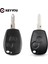 VAC102 Anahtar Bıçak Stili Keyyou 2 Düğme Uzaktan Araba Anahtarı Durum Kabuk Renault Megane Modus Espace Laguna Duster Logan Clio Kango Nıssan Almera Için (Yurt Dışından) 3