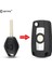 HU58 Bıçak Stili Keyyou 3 Düğmeler Modifiye Katlanır Uzaktan Anahtar Kabuk Durumda Bmw E81 E46 E39 E63 E38 E83 E53 E36 E Serisi HU92 Blade ile (Yurt Dışından) 2