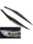 Siyah Stil Karbon Fiber Far Göz Kapağı Kaş Kapağı Çıkartmalar Bmw E90 Eı 335I M3 Için Trim (Yurt Dışından) 3