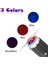 No.1 Boyutu 3 Renk Araba Yıldızlı Gökyüzü USB LED Işık 7 Aydınlatma Modları Araba Iç Dekoratif Parti Atmosfer Işıkları Için Yıldız Projeksiyon Lambası (Yurt Dışından) 3