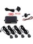 Beyaz Araba Park Sensörü Kiti Buzzer Ters Yedekleme Radar Sesli Uyarı Göstergesi Prob Sistemi 12V Bmw E39 Ford Focus 2 Için (Yurt Dışından) 4