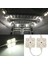 Beyaz Stil 20 LED Römork Kamyonlar Için 5x4 LED Iç Işıklar Kiti Araba Tavan Işık Kiti Van Iç Tavan Işık Karanlıkta Glow LED Etiket Işık (Yurt Dışından) 3