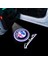 Stil 11 Alfa Romeo LED Araba Kapı Içın 2 Adet Karşılama Işığı Logo Projektör Giulia Giulietta Mito Stelvio Brera Araba-Styling (Yurt Dışından) 1