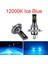 H8 Stili 12000K Buz Mavisi 2 Adet Yeni 4300K ​​k 80W Lm Araba LED Far H1 H4 H7 H8 H9 H Hb Hb4 Uzun Far Oto Işıkları Ampul Oto Turbo (Yurt Dışından) 1