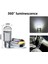 5 Parça Tarzı Buz Mavisi x W5W T10 LED Lamba Araba Ampul Epoksi Reçine Cob 12V 6000K 7 Renk Kama Plaka Lambası Dome Göstergesi Okuma Işığı Beyaz (Yurt Dışından) 3