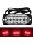 12V 12LED Kırmızı Stil Dc 12V 36W Beyaz 12LED Araba Kamyon Güvenlik Uyarısı Acil Her Zaman Parlak Işık Lambası Araba Strobe Acil Durum Yanıp Sönen Uyarı Işığı (Yurt Dışından) 1