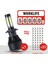 H9 Stili 4 Taraf Siyah Renk 4 Yan Yeni H7 LED Araba Far 100W Lm H4 Ampul 6500K H Hb H13 Turbo Otomatik Lambalar Sis Farı (Yurt Dışından) 5