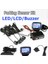 Kırmızı Stil Neden Olmuş 4 Sensörler LED Ekran LCD Ekran Buzzer Araba Park Sensörü Kiti Ters Yedekleme Otopark Radar Monitörü (Yurt Dışından) 2