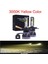 H11 Stili 3000K 2 Taraf Muxall LED Mini Araba Far 80W Lm 4 Yan Ar Ampul H4 H11 H4 Hk Otomatik Far Için Sis Farları (Yurt Dışından) 1