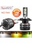H3 Stili Beyaz Braveway Fansız LED Araba Ampul H1 H3 H4 H7 H8 H11 H Hb3 Bh4 Oto Lambaları 12V Led'ler Sis Farları LED Araba Far Kiti (Yurt Dışından) 2