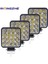48W Çalışma Işığı 2 Adet Stil V 54W Wrok Işık LED Bar LED Lightbar Kamyon Traktör Suv Için LED 18SMD 4x4 Araba LED Farlar Aydınlatma Spot Çalışma Çubuğu (Yurt Dışından) 3